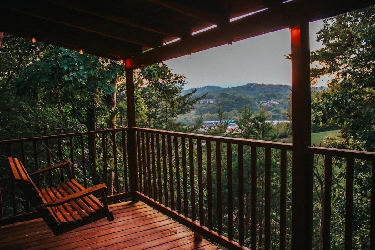 Bluff Mountain View Villa Pigeon Forge Luaran gambar