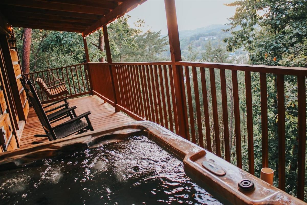 Bluff Mountain View Villa Pigeon Forge Luaran gambar