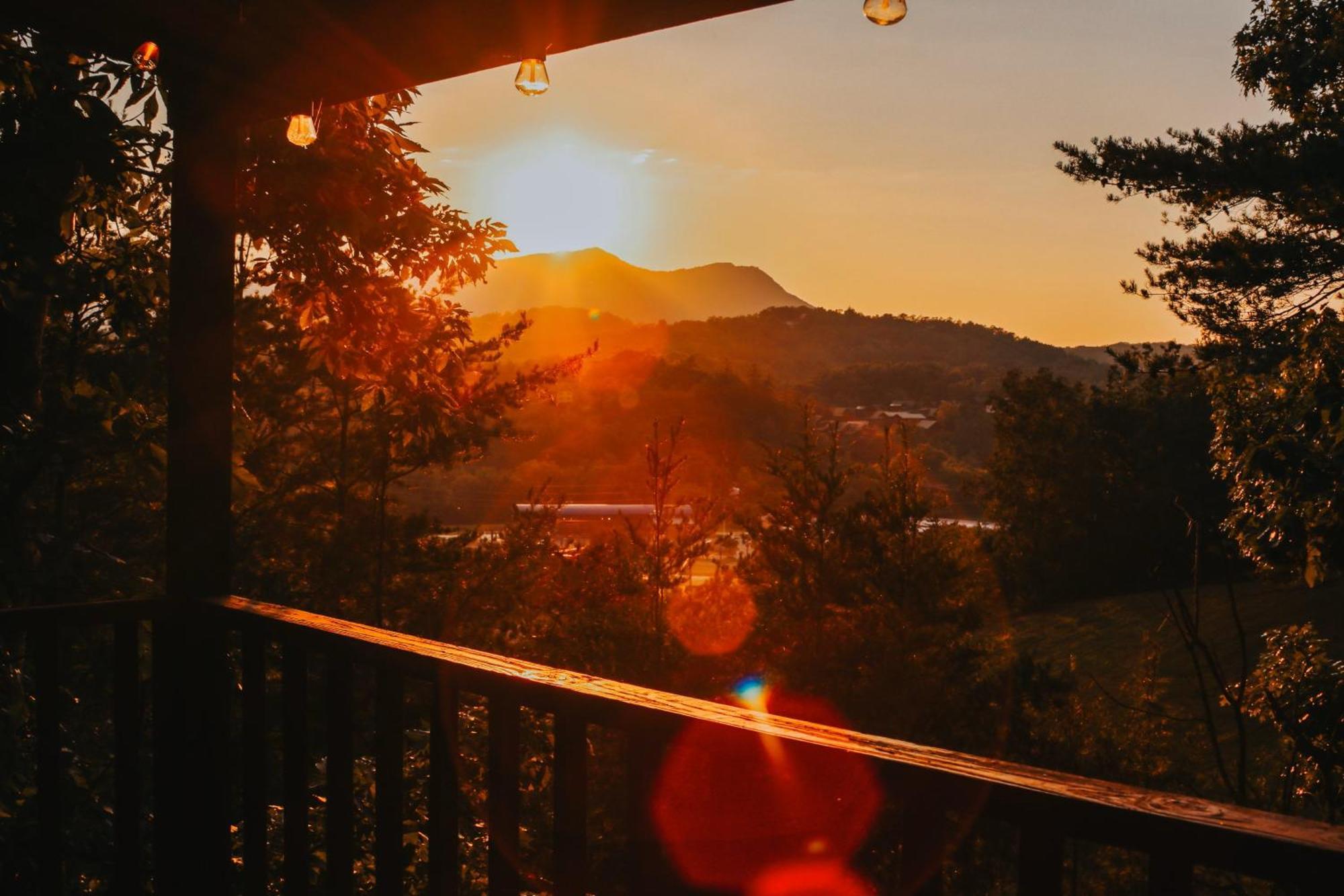 Bluff Mountain View Villa Pigeon Forge Luaran gambar
